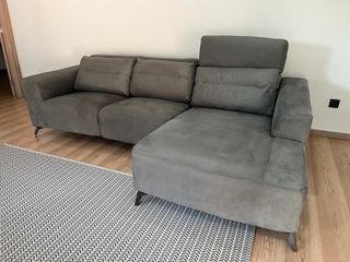 Conjunto de 2 sofás modernos e elétrico