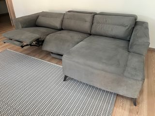 Conjunto de 2 sofás modernos e elétrico