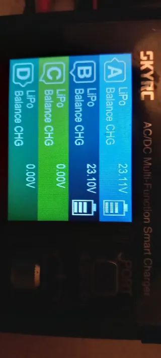 Batería Lipo 6S 1500mAh CNHL( las 2 unidades)