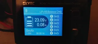 Batería Lipo 6S 1500mAh CNHL( las 2 unidades)