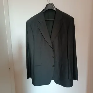 Traje de chaqueta Ermenegildo Zegna gris oscuro