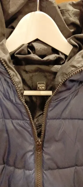 Cazadora de invierno mujer azul marino