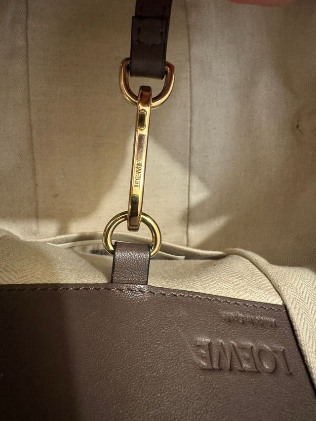 Loewe Hammock Small Piel Marrón con Factura