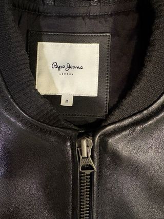 Chaqueta de Piel Pepe Jeans Talla M