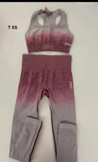 1 Conjunto deportivo de dos piezas Gymshark Talla