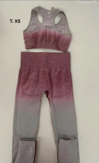 1 Conjunto deportivo de dos piezas Gymshark Talla