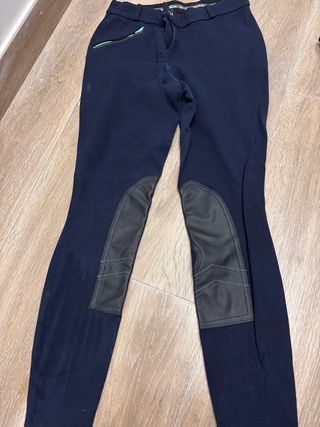 Pantalones de montar caballo azul marino