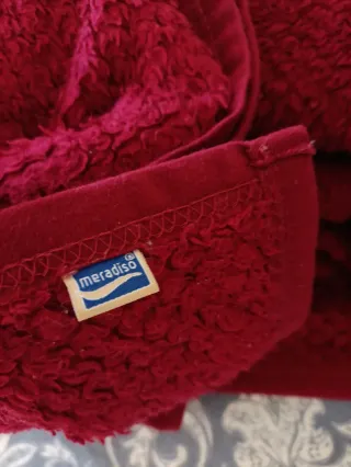 Mantas grandes de forro polar.