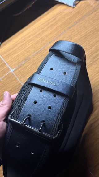 Cinto lombar couro academia