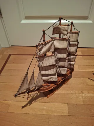 Maquetas Galeones Mayflower y Perla Negra