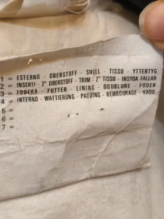 Giaccone sci Icarus verde acqua anni '80