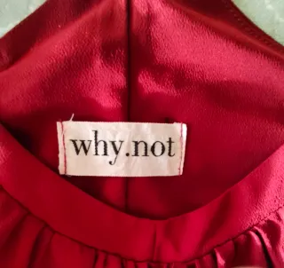 Vestido tirantes cruzados rojo