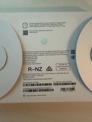 Apple Watch Ultra 3 BLANCO 49mm