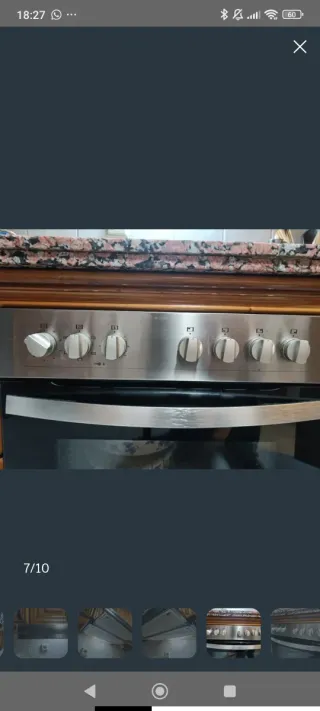 Horno, placa y campana de cocina