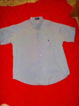 Camisa Polo Ralph Lauren Azul Talla XL