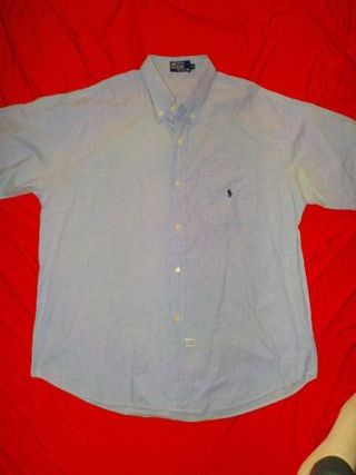 Camisa Polo Ralph Lauren Azul Talla XL