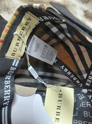Gorra Burberry Beige Multicolor