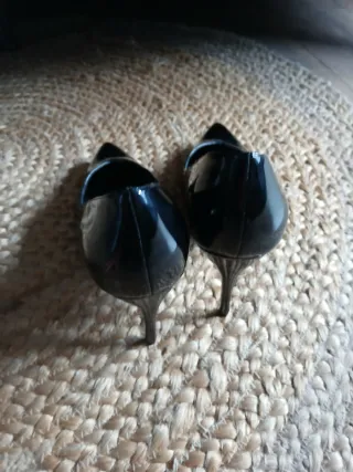 Zapatos de tacón negros talla 42