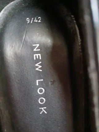 Zapatos de tacón negros talla 42