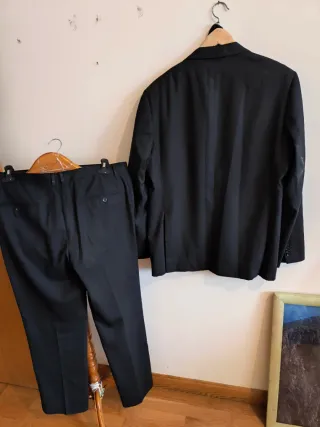 Traje Ourtershell T Negro Talla 54