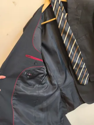 Traje Ourtershell T Negro Talla 54