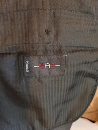 Traje Ourtershell T Negro Talla 54