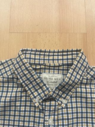 Camisa Sfera Cuadros Talla M