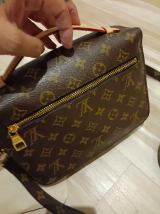 Bolso Louis Vuitton LOVE Grande Cuero Marrón