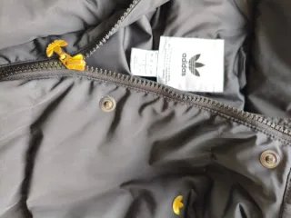 Abrigo Plumas Adidas Talla L Negro