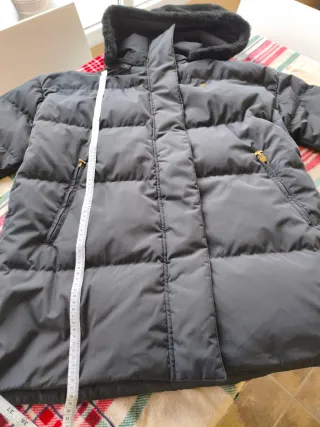 Abrigo Plumas Adidas Talla L Negro