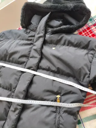 Abrigo Plumas Adidas Talla L Negro