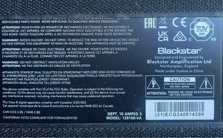 Blackstar Amped 3; Amplificador 3 Canales.