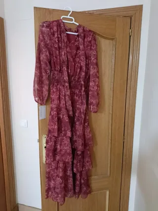 Vestido largo floral