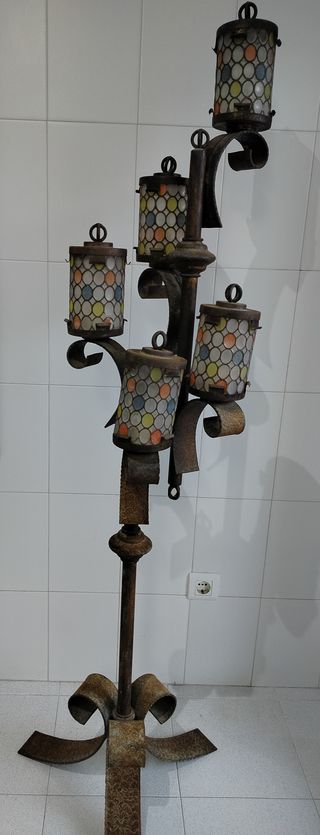 Lámpara antigua para restaurar