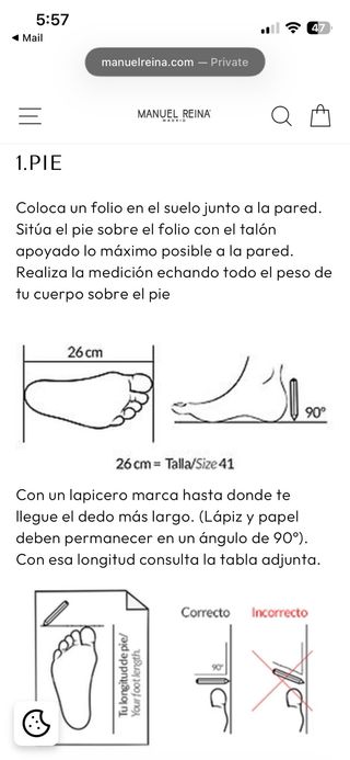 Zapatos de baile Manuel Reina 7.5cm