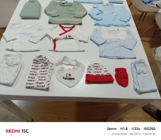 Conjuntos de hilo para bebé (0-3 meses)