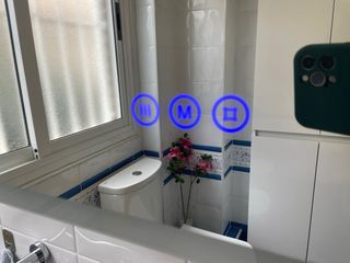 CRISTAL ROTO Armario Baño LED