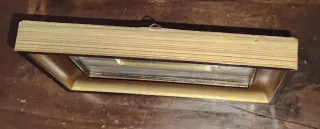 Quadretto in cromolitografia d'arte su foglia d'or