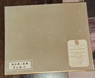 Quadretto in cromolitografia d'arte su foglia d'or