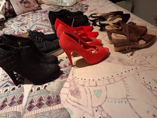 Pack Zapatos Mujer Tacon y Planos