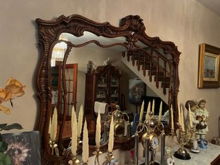 Espejo Viuda de Hurtado Madera Tallada