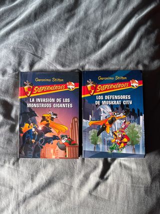 Libros Geronimo Stilton (dos)