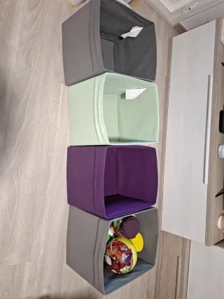 5 Cajas Drona Ikea 33x38x33cm