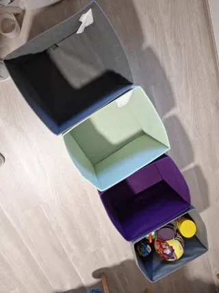 5 Cajas Drona Ikea 33x38x33cm