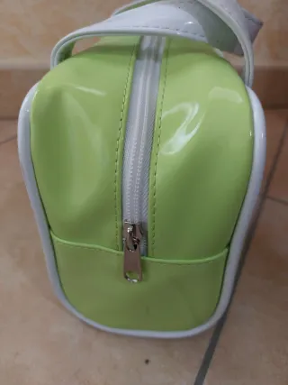 Borsa Le Coq Sportif verde e bianca