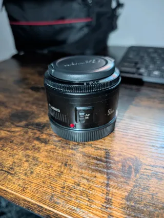 Objetivo Canon EF 50mm f/1.8 II