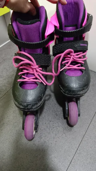 Patines Rollerblade T. 29-33 + Casco y Proteccione