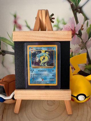 Pokémon Gyarados BaseSet 6/102 Holo Alemán Vintage