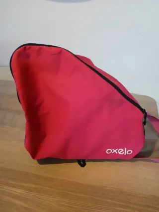 Patines Oxelo Talla 30-32, protecciones y bolsa