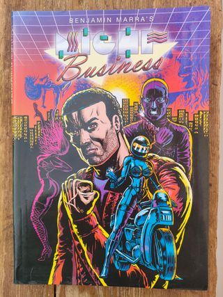 Benjamin Marra NIGHT BUSINESS Autsaider Cómics